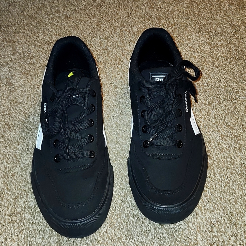 Reebok Black and White Women's Sneakers